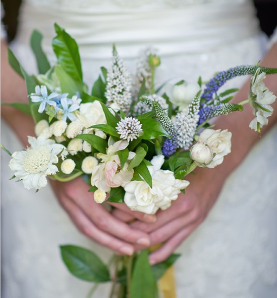 Nigella, Scabiosa, Veronica Bouquet Bouquet Bouquet